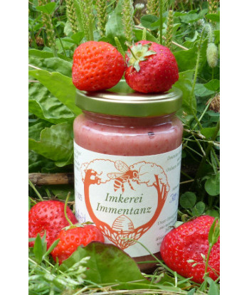 Aufstrich Honig+Erdbeere