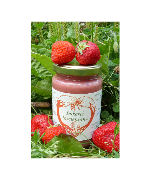 Aufstrich Honig+Erdbeere