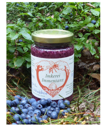 Aufstrich Honig+Wildheidelbeere